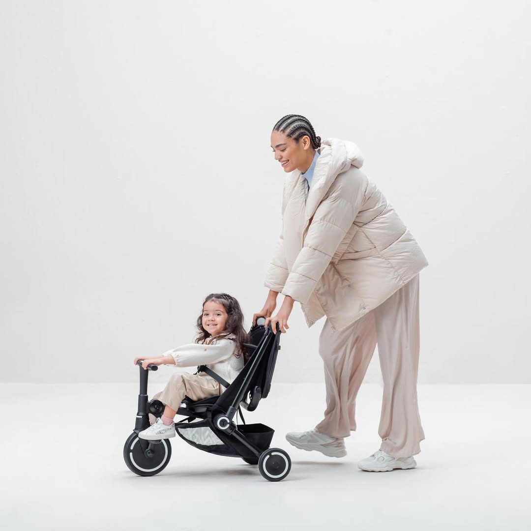 SmarTrike Traveler 4 in 1 Convertible Stroller - EVEREST WHITE