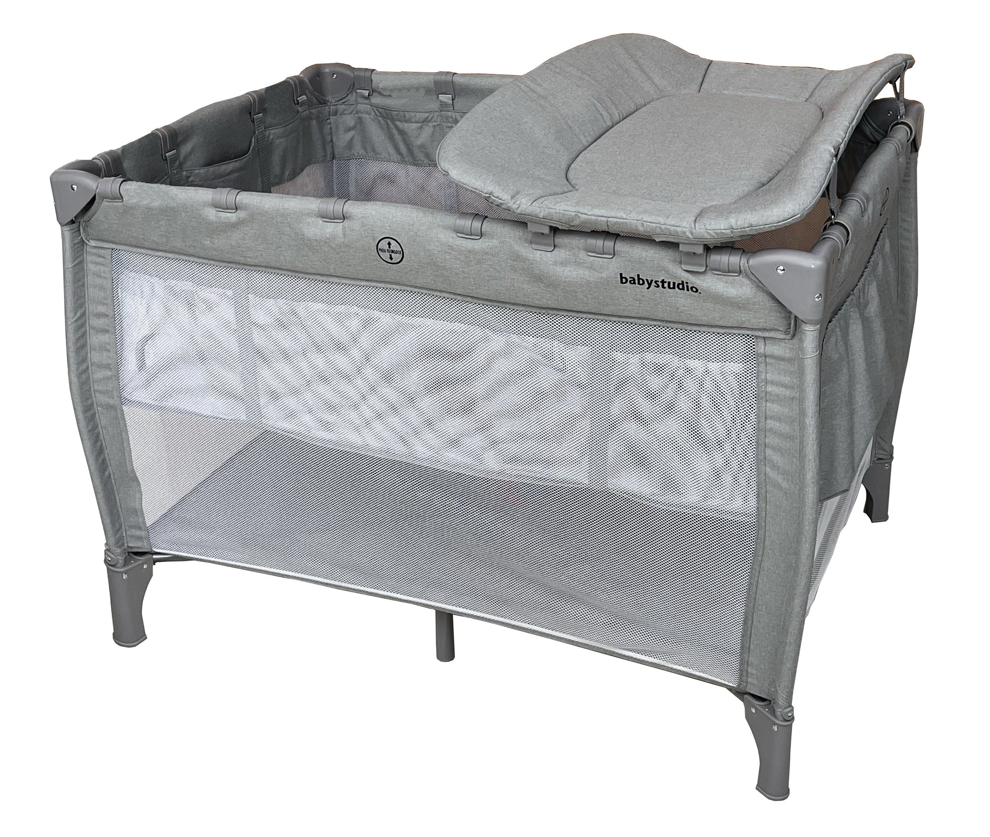 Baby Crib Childcare In Portacot Amico Plus Light Travel Cot