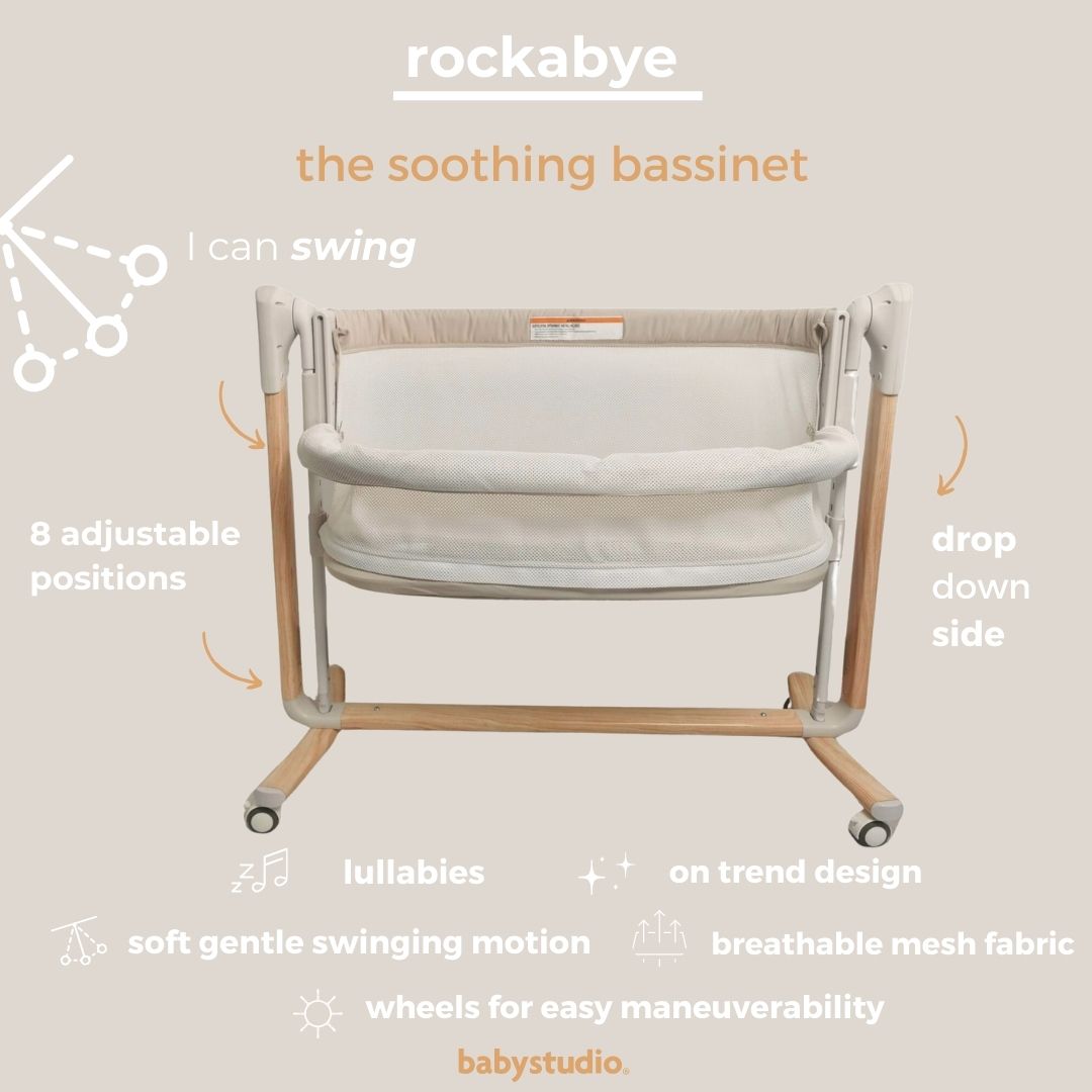 Babystudio Rockabye V2 - The Soothing Bassinet