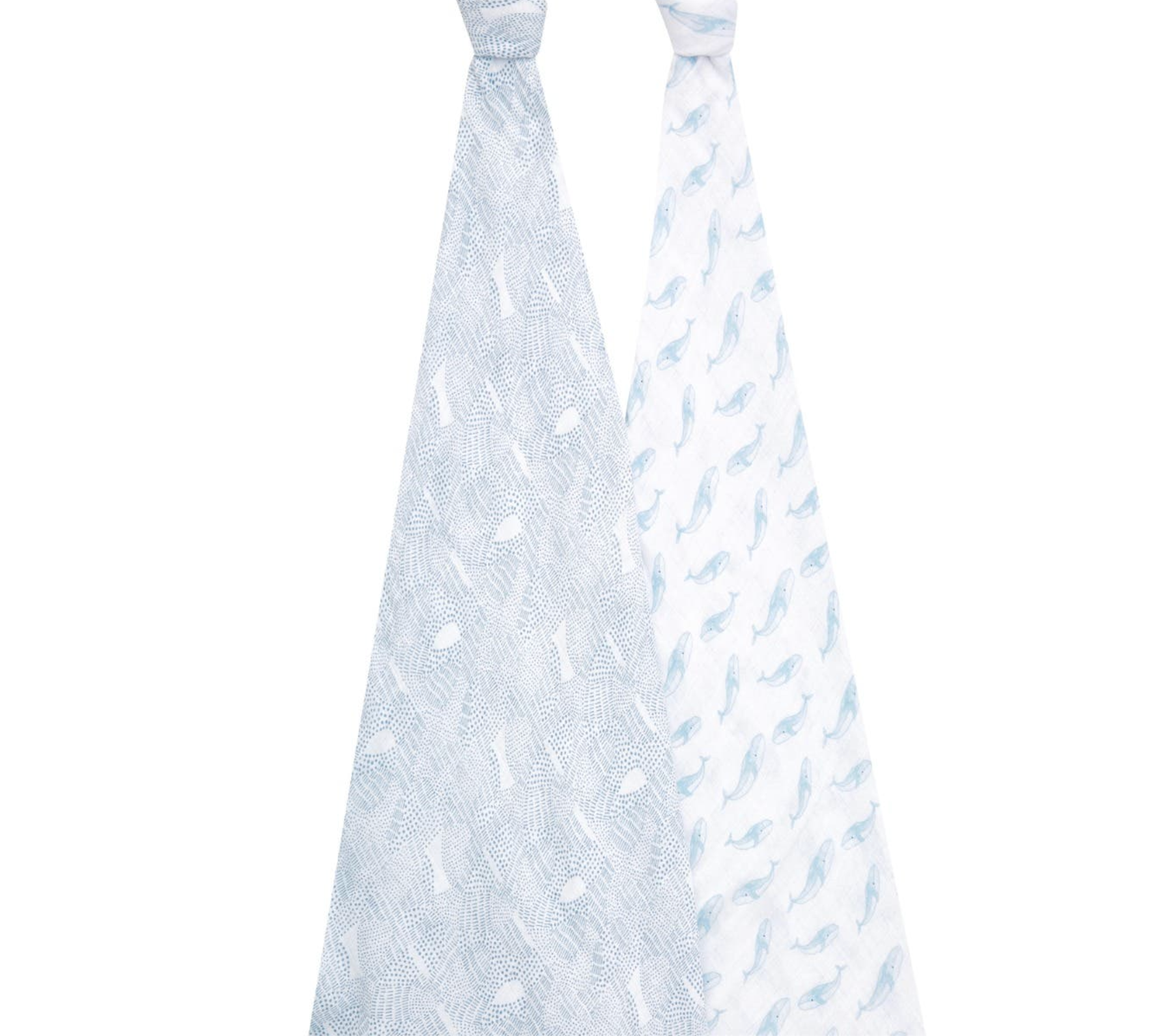 aden + anais oceanic ORGANIC muslin 2pk swaddles