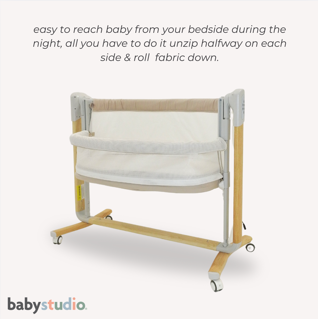 Babystudio Rockabye V2 - The Soothing Bassinet