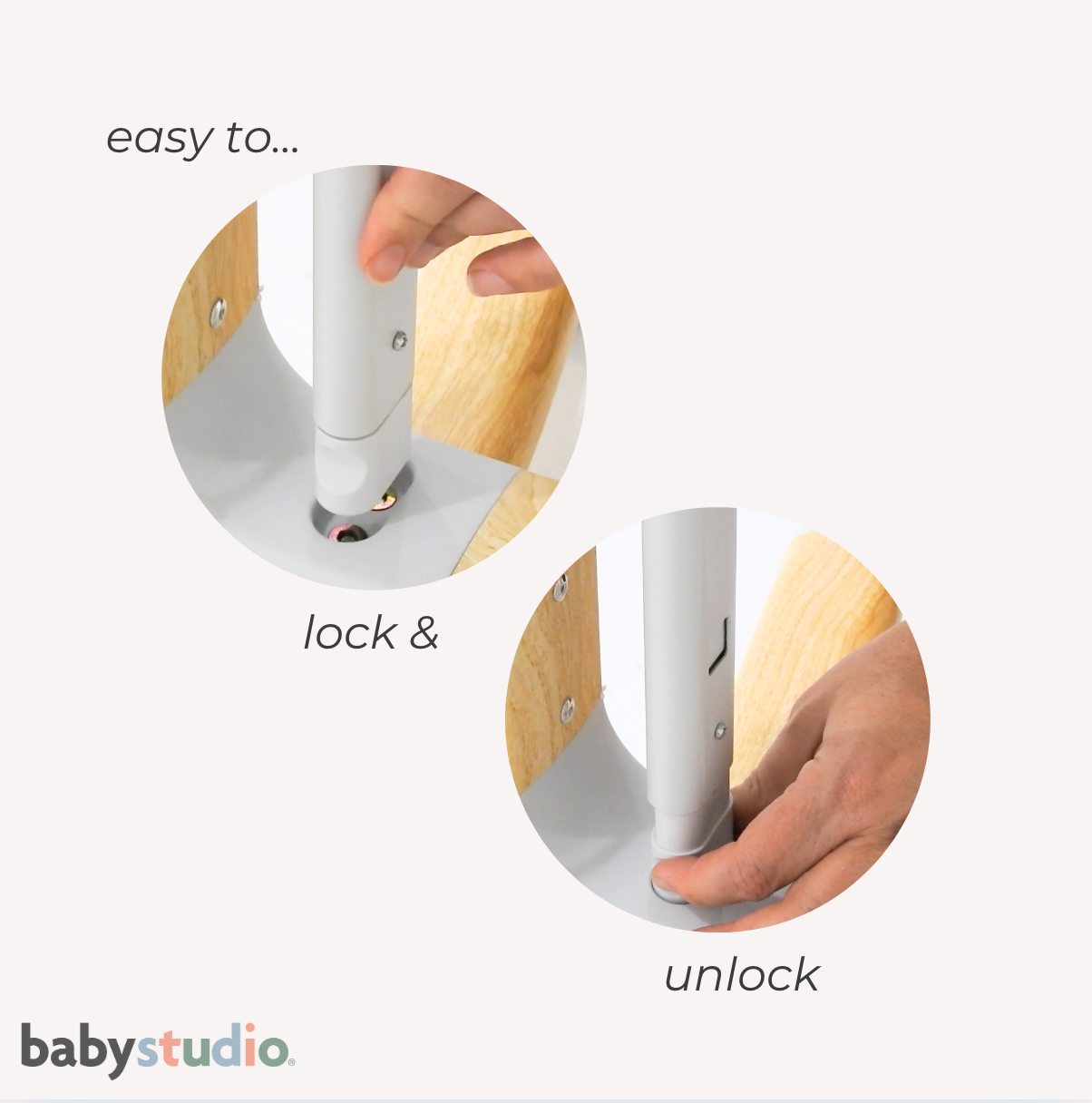 Babystudio Rockabye V2 - The Soothing Bassinet