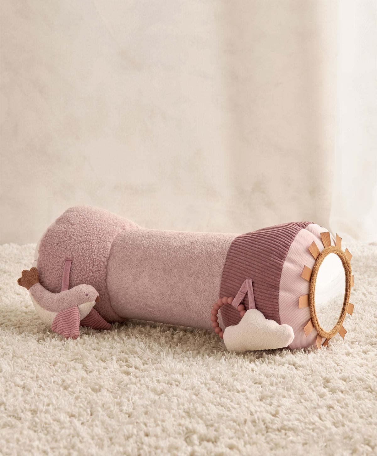 Welcome to the World Tummy Time Roll - Floral