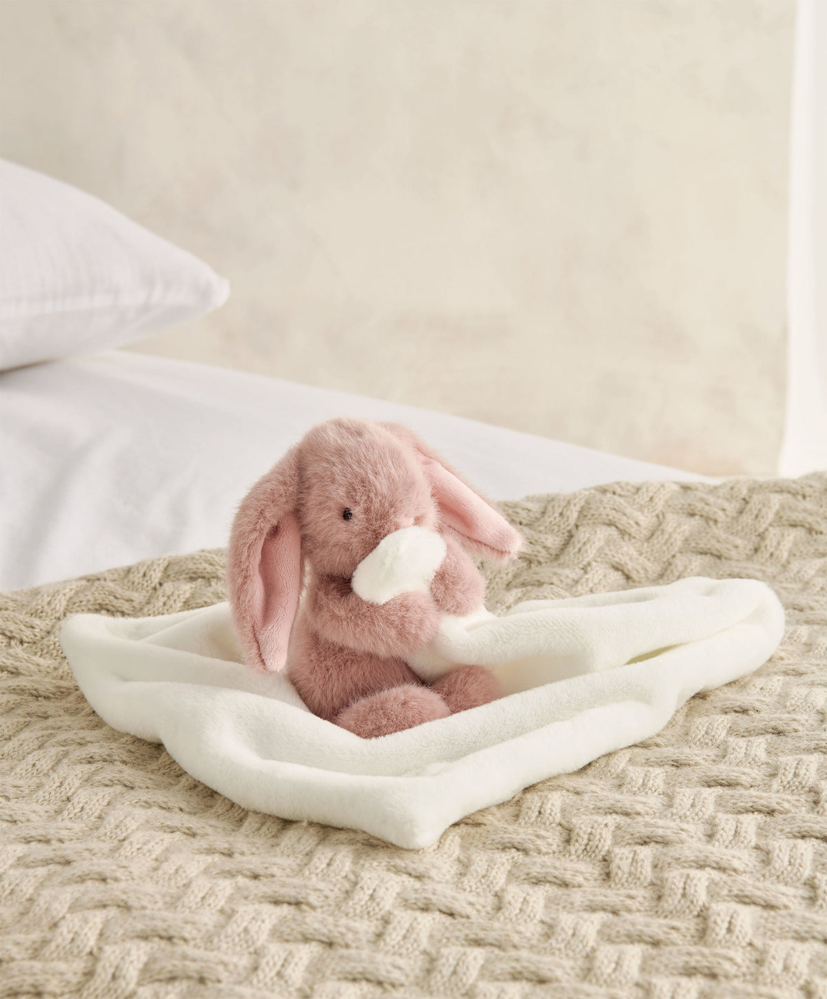 Millie Bunny Comforter - Pink