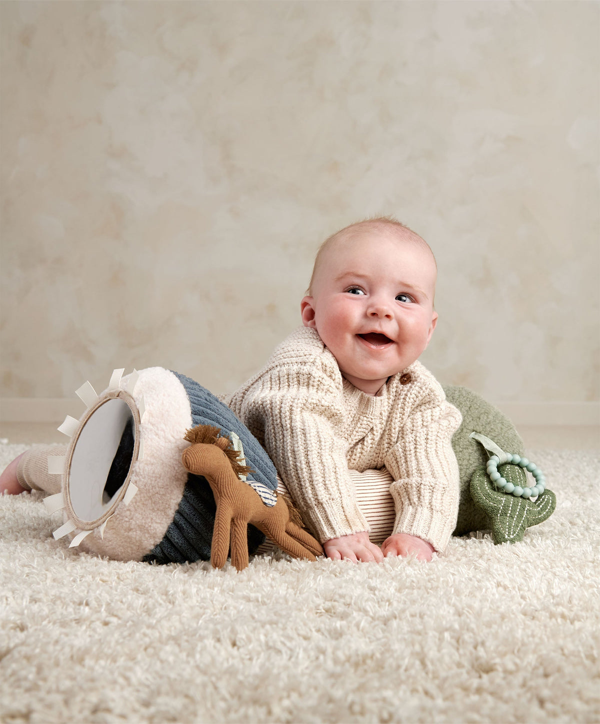 Welcome to the World Tummy Time Roll - Pony Express