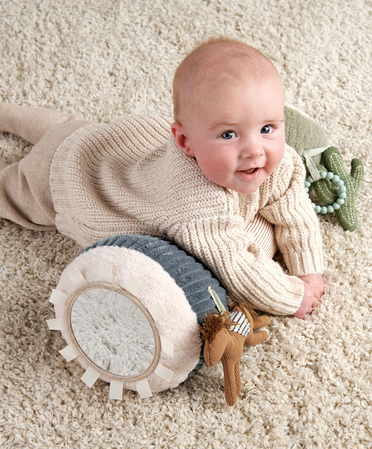 Welcome to the World Tummy Time Roll - Pony Express