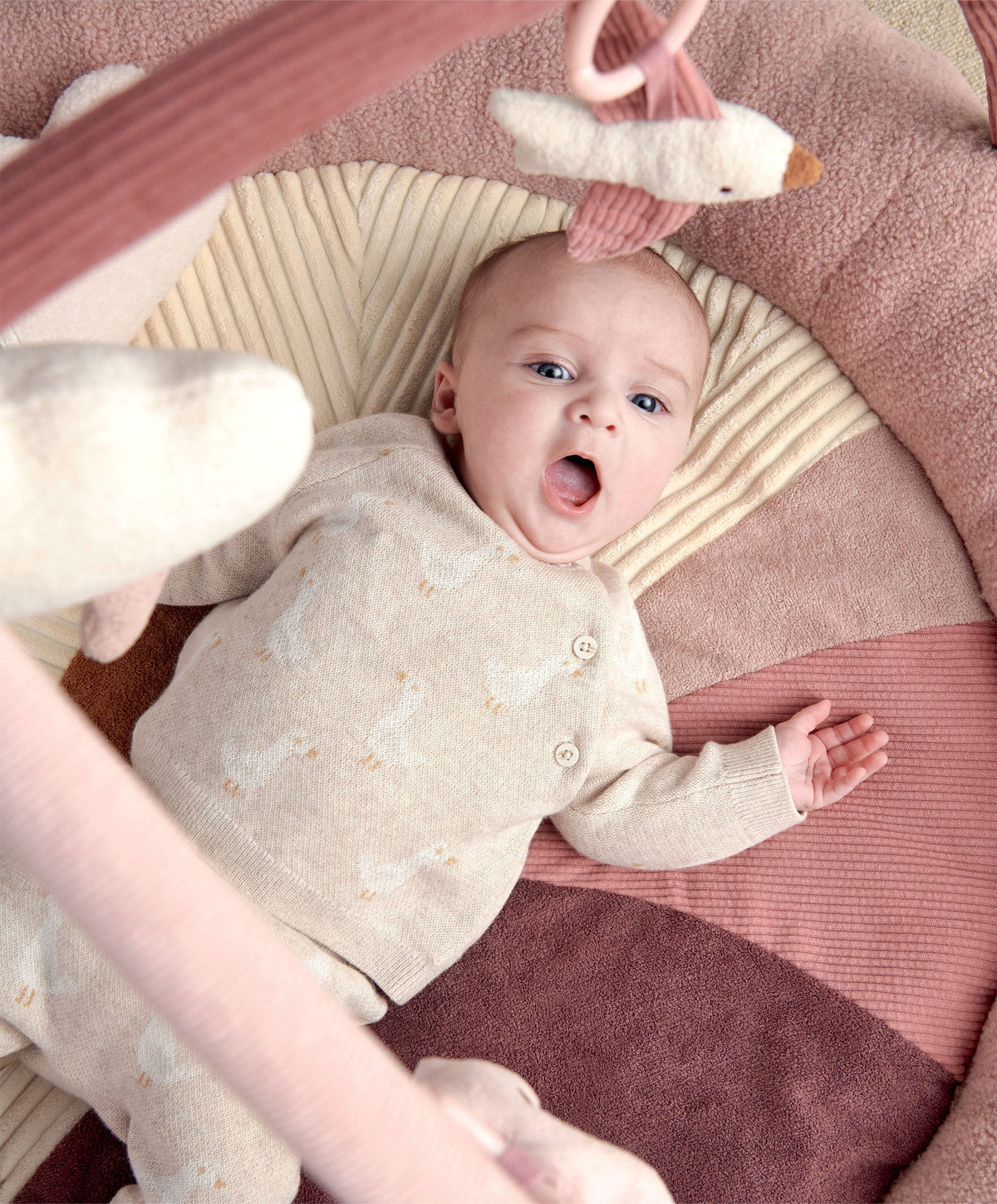 Welcome to the World Playmat - Floral