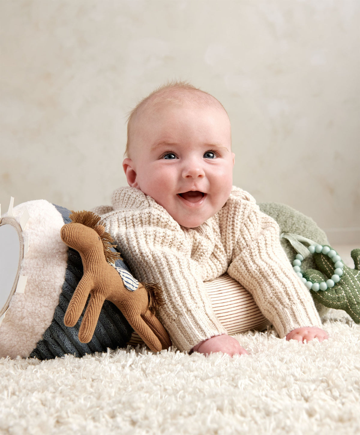 Welcome to the World Tummy Time Roll - Pony Express