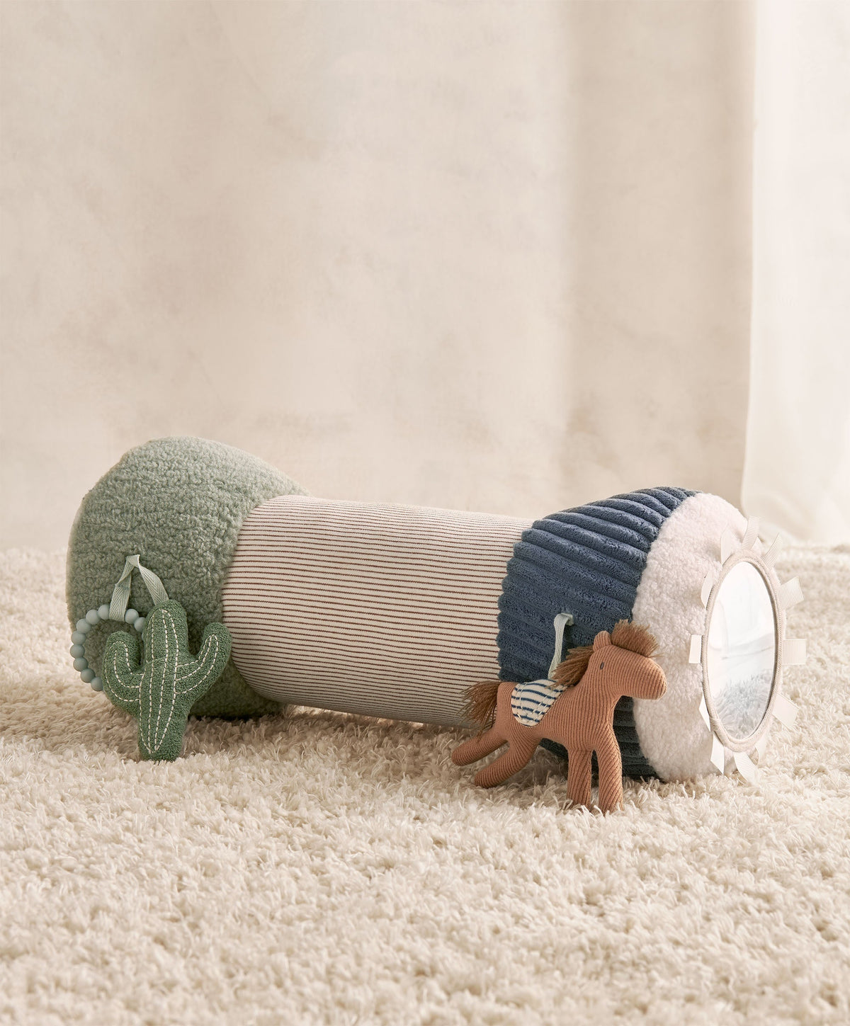 Welcome to the World Tummy Time Roll - Pony Express