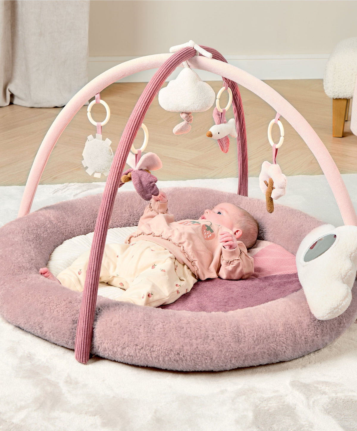 Welcome to the World Playmat - Floral
