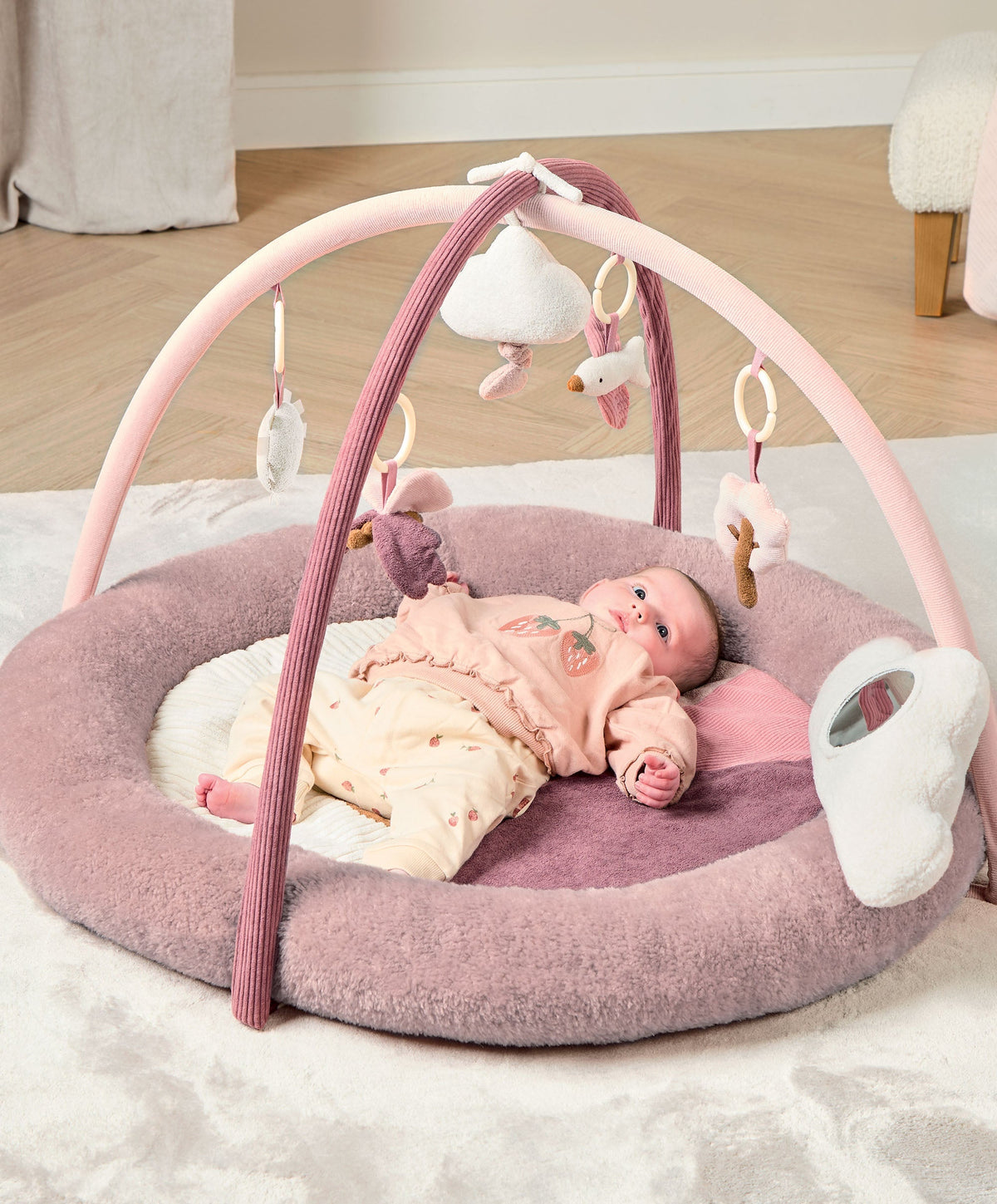 Welcome to the World Playmat - Floral