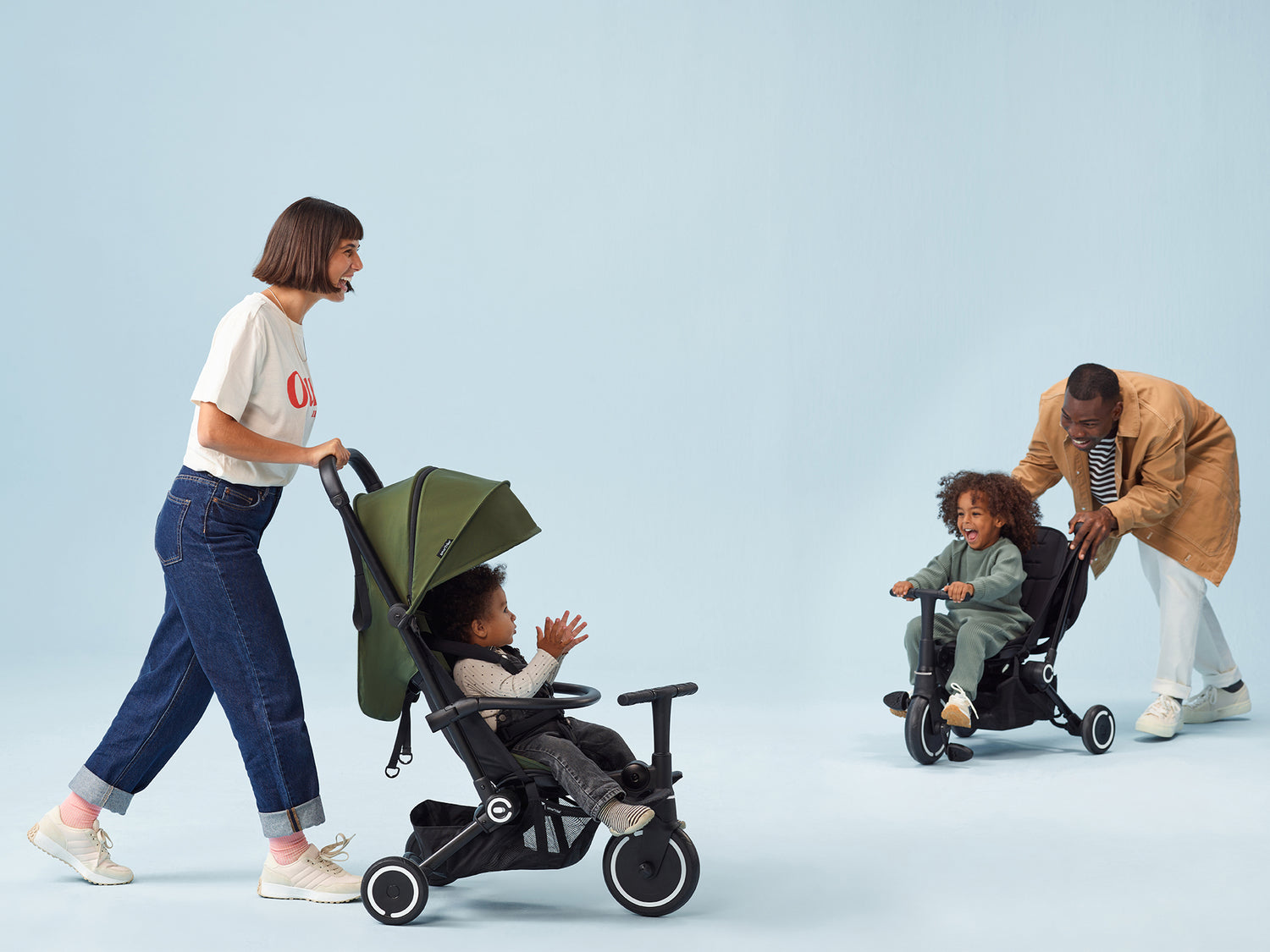 From stroller to trike in seconds