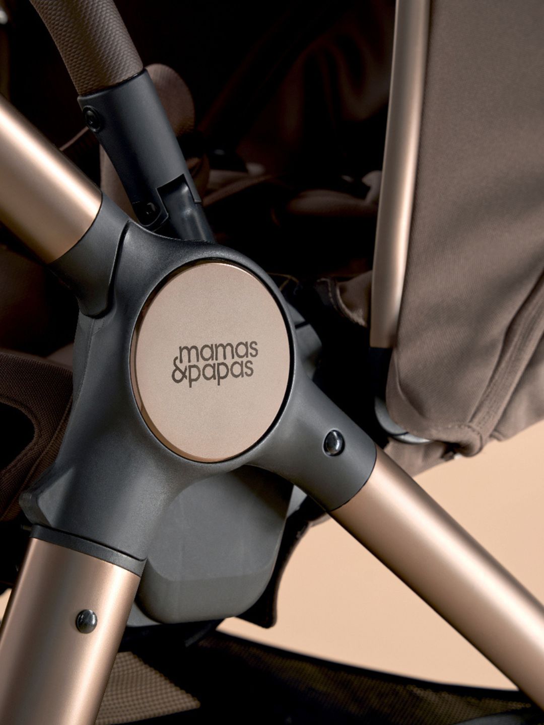 Ocarro2 All -Terrain Pram 3pc Bundle (Frame, Seat and Carrycot) - Crema