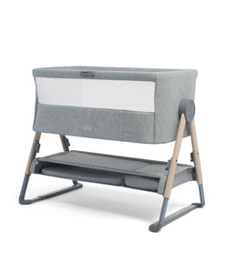 Mamas & Papas Bedside Sleeping Lua Bedside Crib - Grey