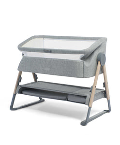 Mamas & Papas Bedside Sleeping Lua Bedside Crib - Grey