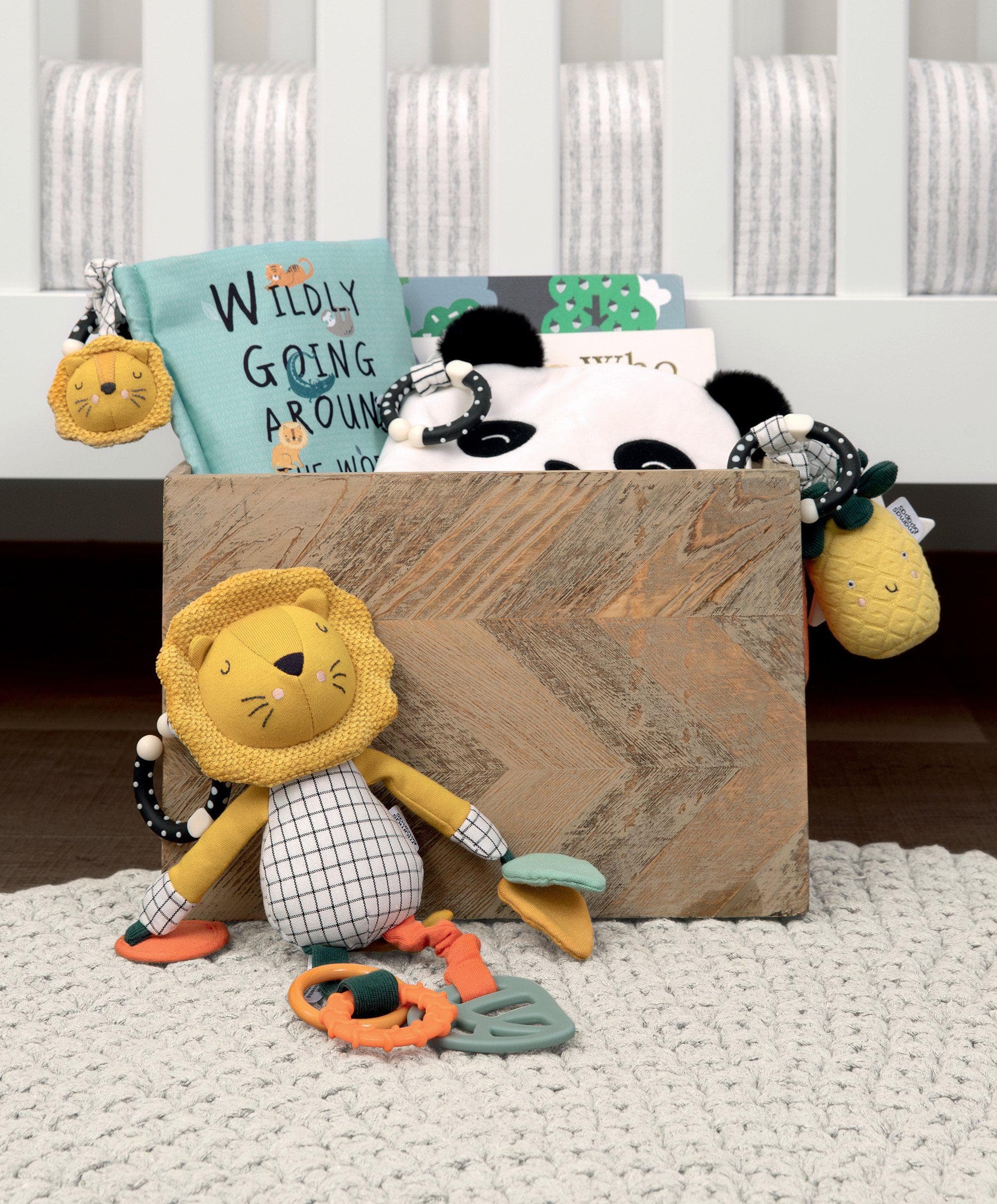 Mamas & Papas Books Wildly Adventures Activity Book & Toy