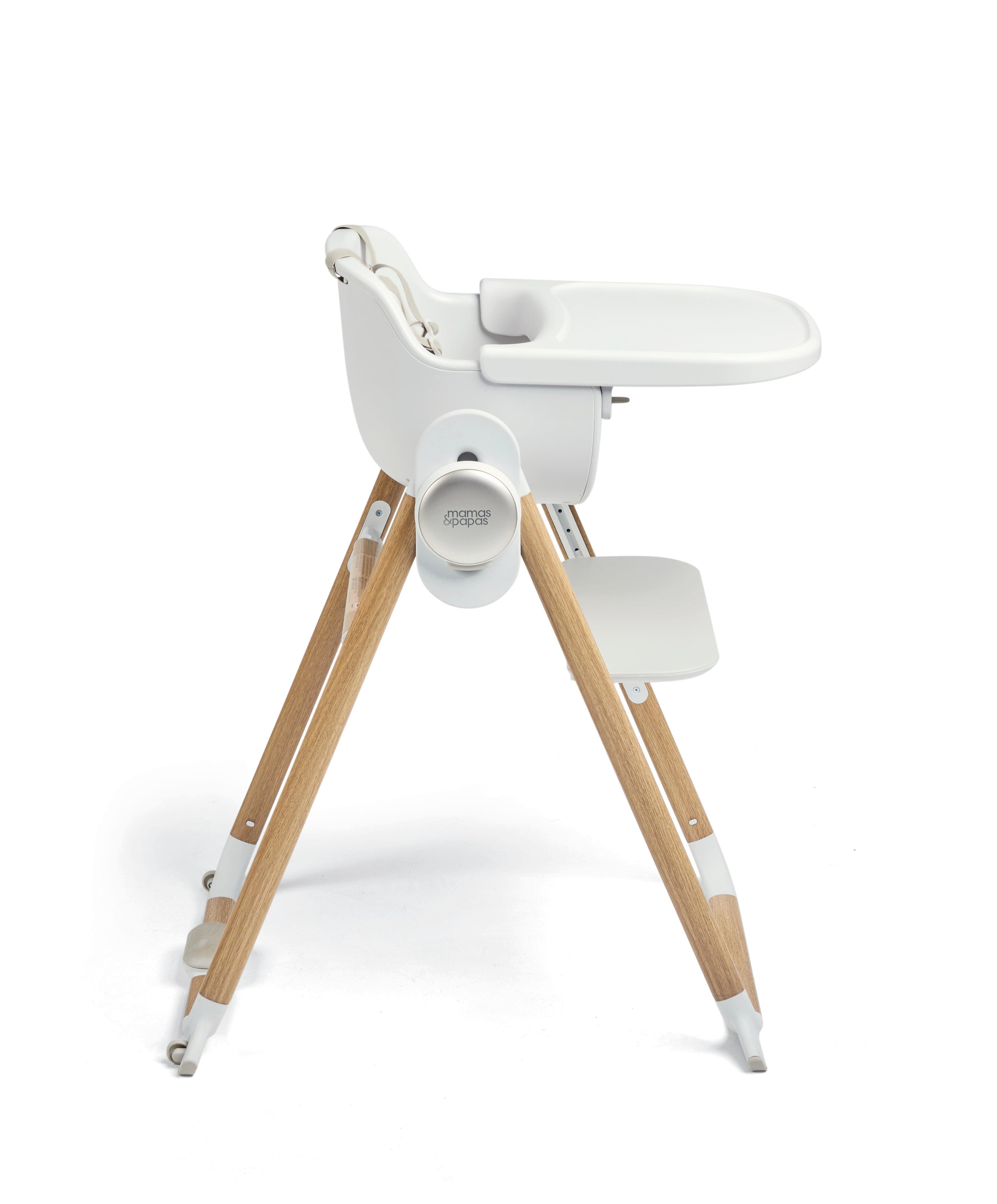 Mamas & Papas Eno Highchair, Bouncer & Cushion Complete Bundle - Cashmere