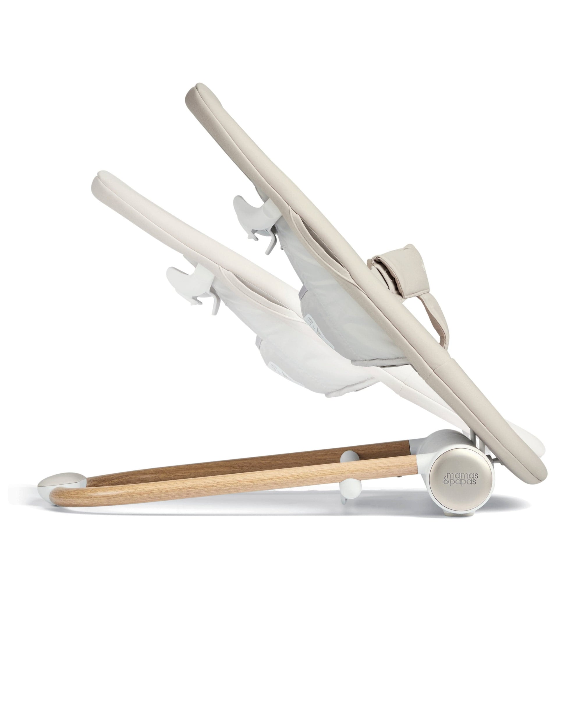 Mamas & Papas Eno Highchair, Bouncer & Cushion Complete Bundle - Cashmere