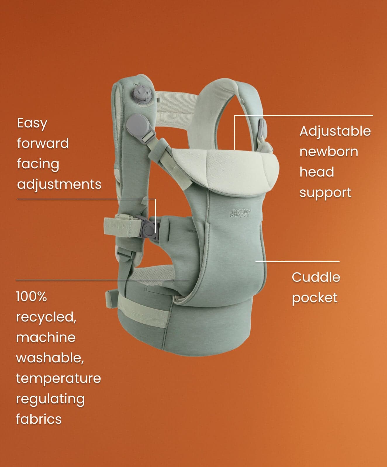 Kudo Baby Carrier - Cashmere