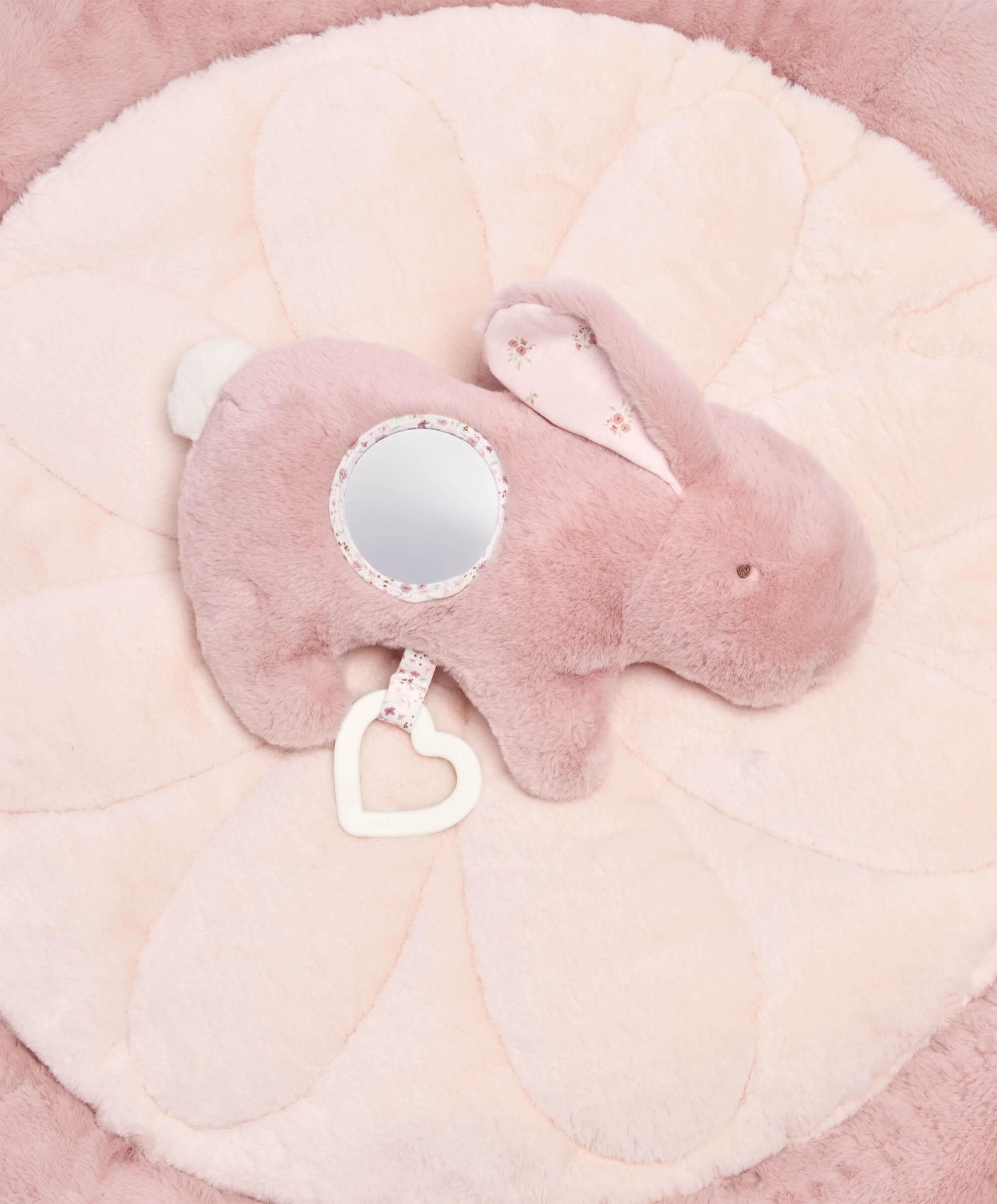 Mamas Papas Welcome to the World Bunny Playmat Pink babystudio