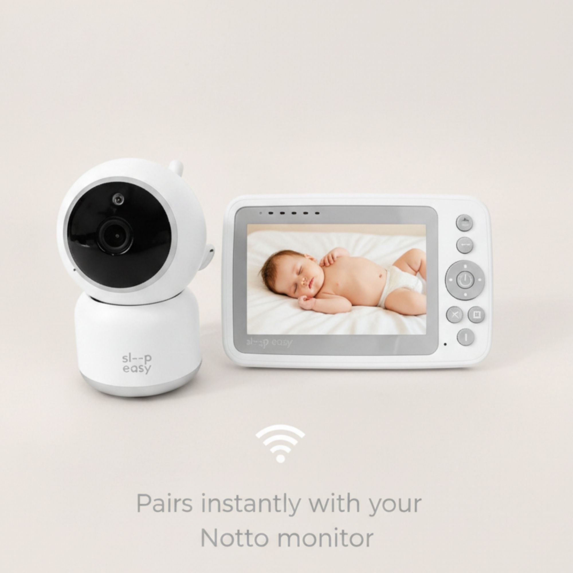 Sleepeasy Notto 4.3" Baby Monitor with Camera