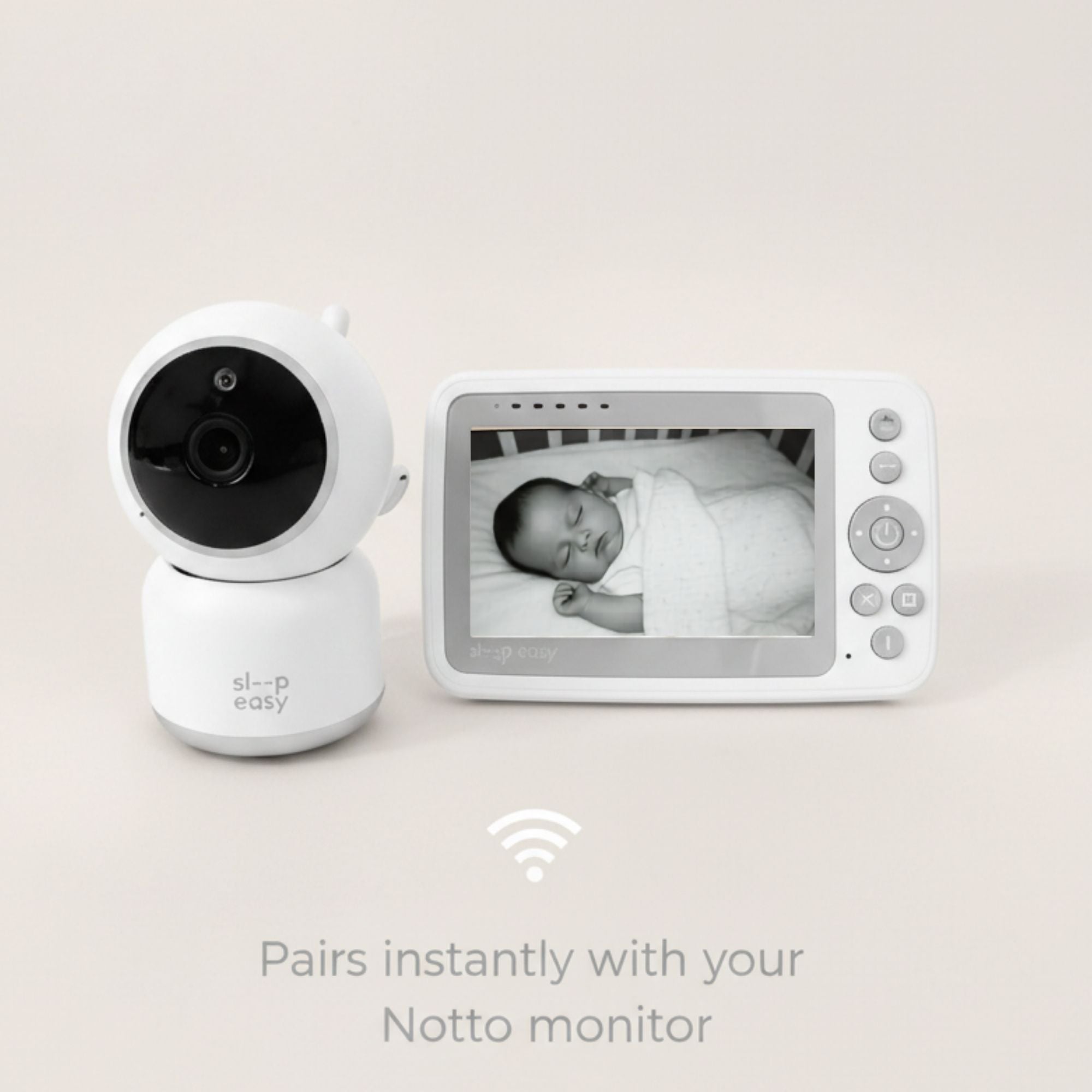 Sleepeasy Notto 4.3" Baby Monitor with Camera