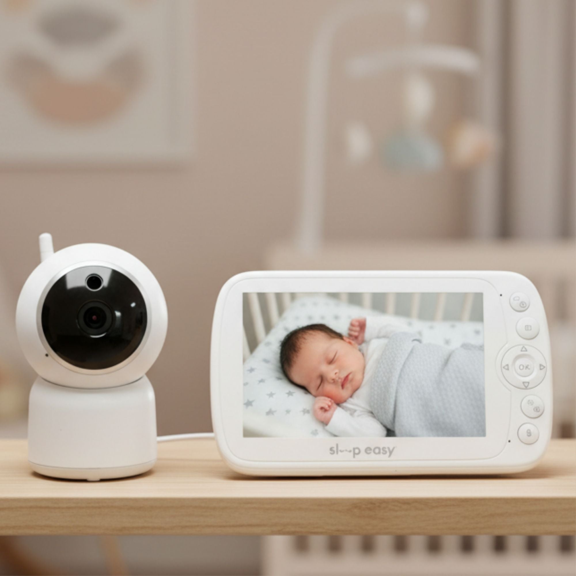 Sleepeasy Sonno 5" Crystal Clear Video Baby Monitor with Camera