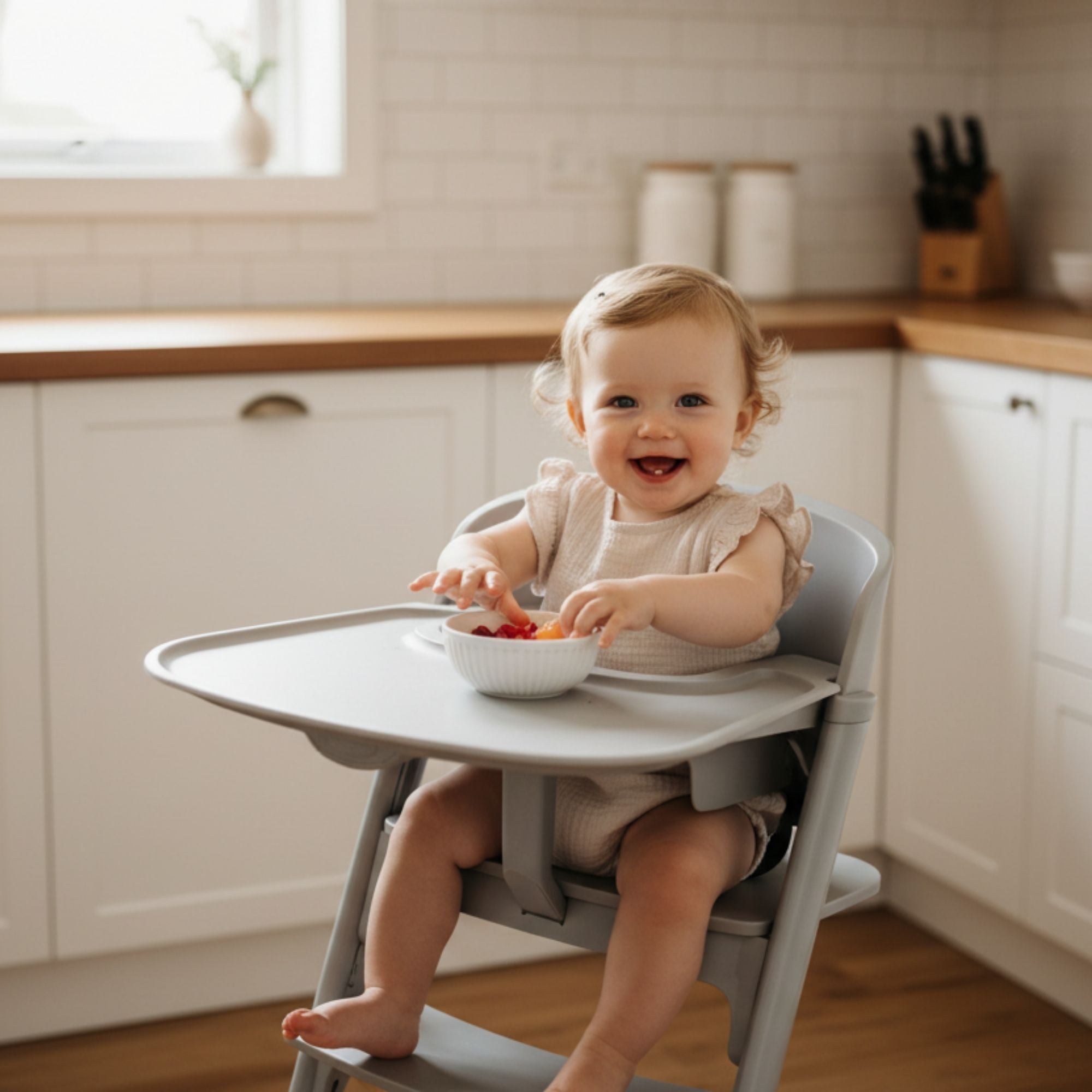 Babystudio Harry Adjustable 3-in-1 Highchair - Grey