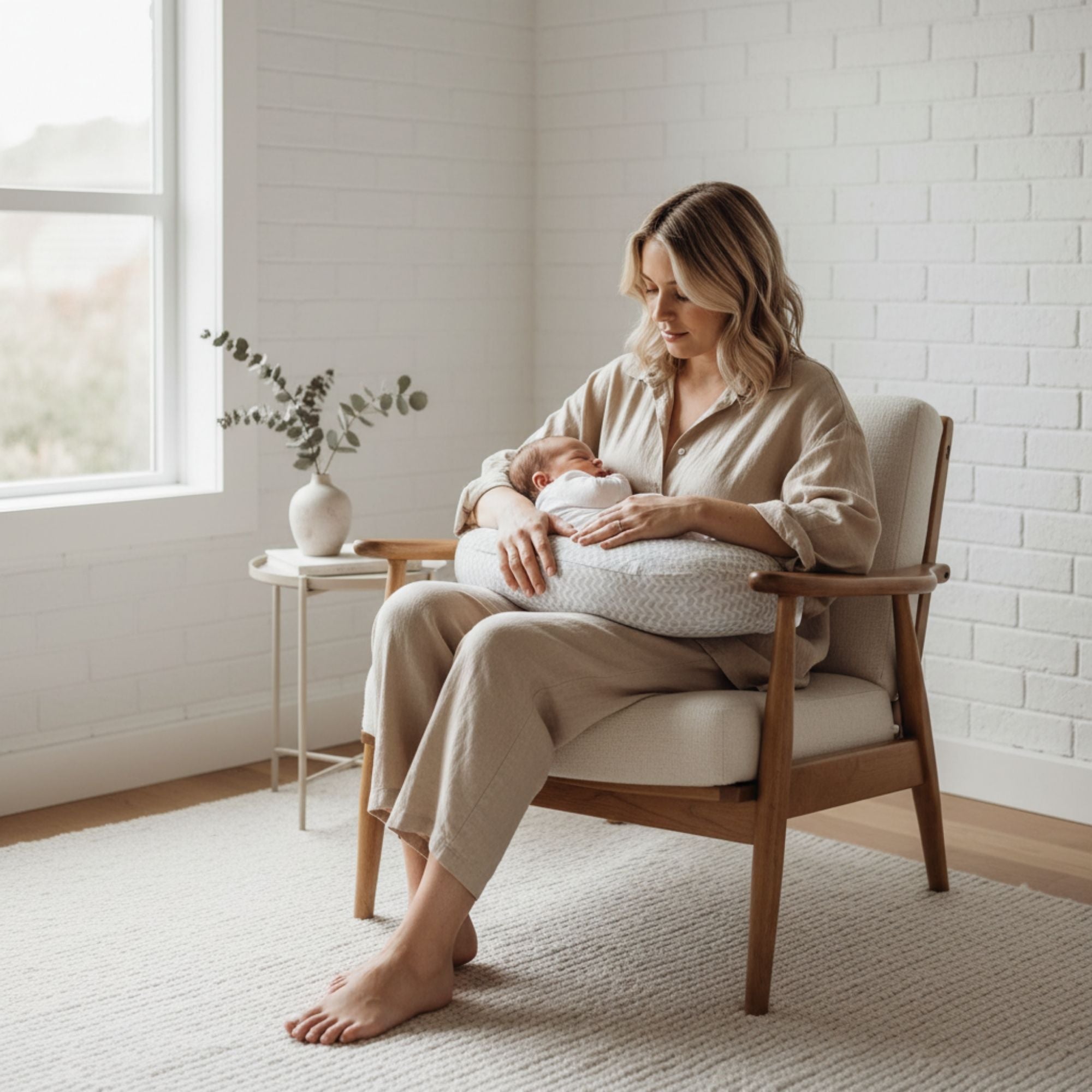 Breastfeeding Pillow – Nursing Support & Baby Positioning Cushion