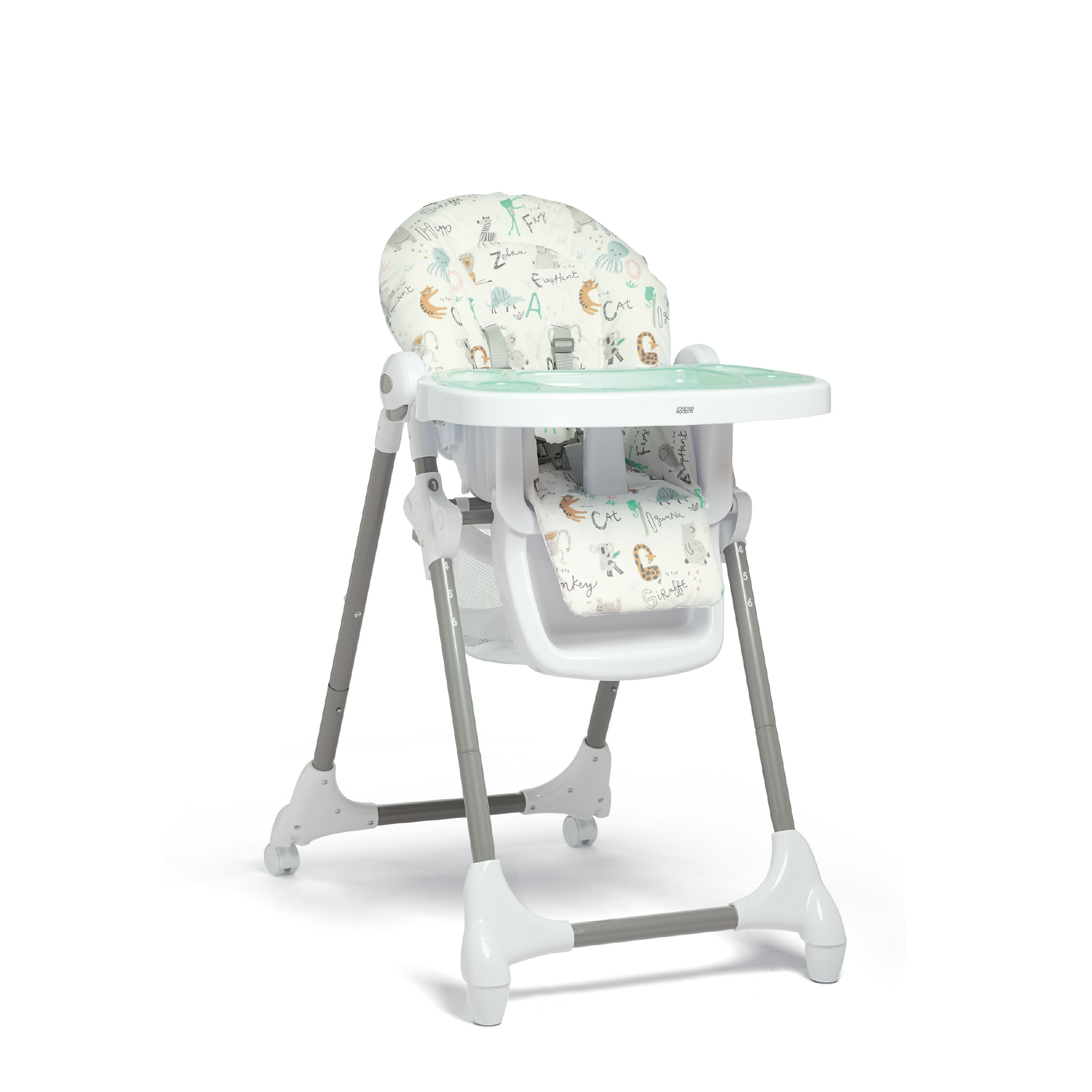 Mamas & Papas Snax Highchair - Animal Alphabet (Pre Order for Delivery February)