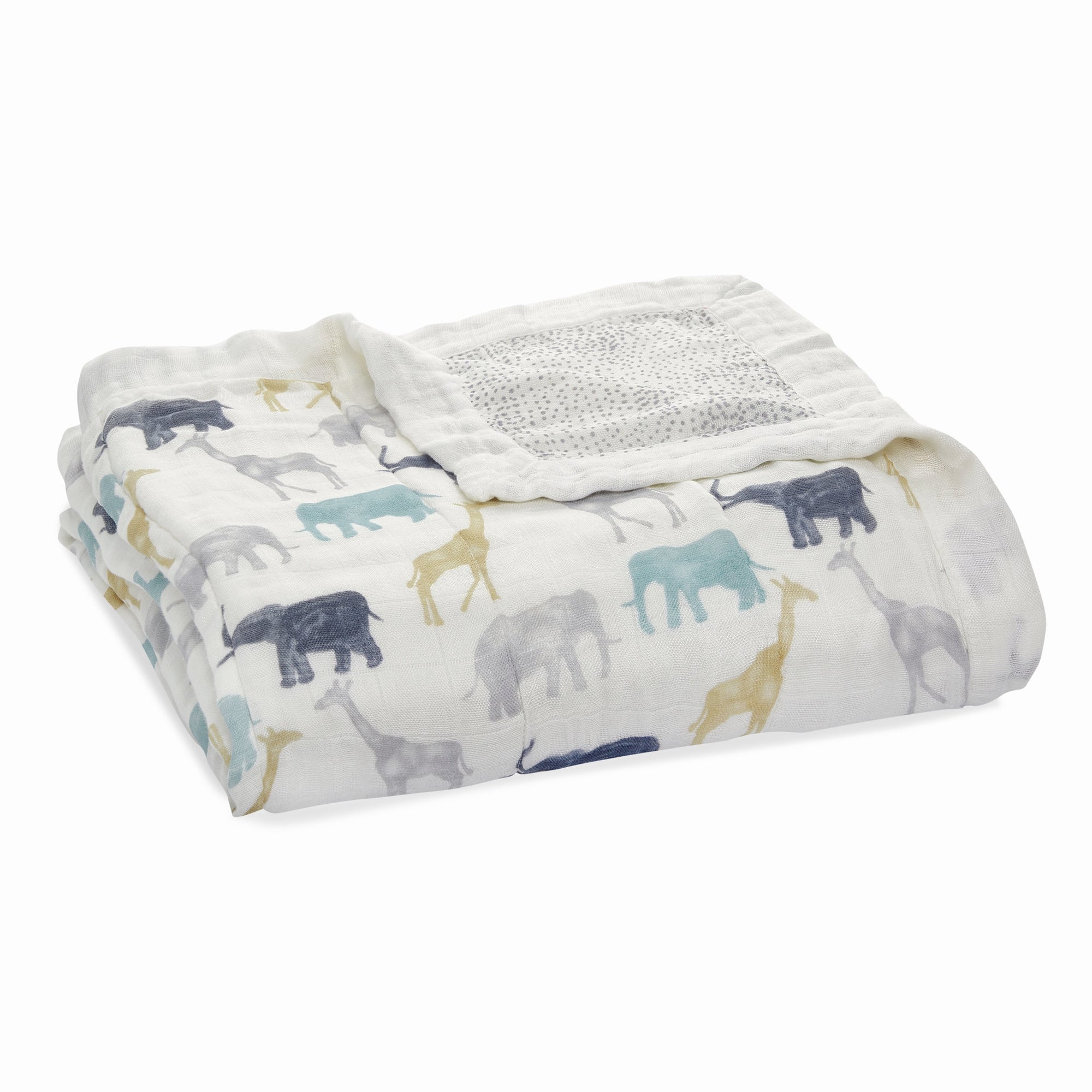 Expedition-Elephants+Giraffes Silky Soft Dream Blanket