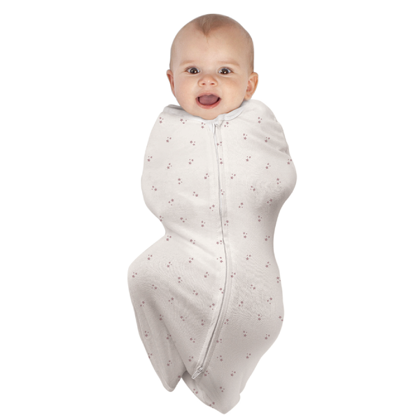 Pink Stars BCI Cotton Swaddle Pouch babystudio
