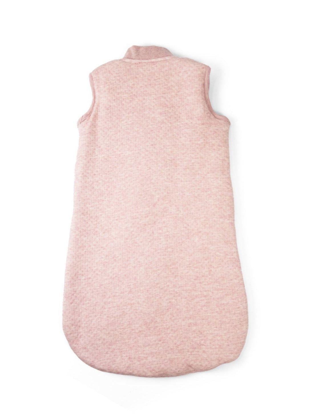 sleeveless sleeping bag in dusty pink cotton - 2.5 TOG