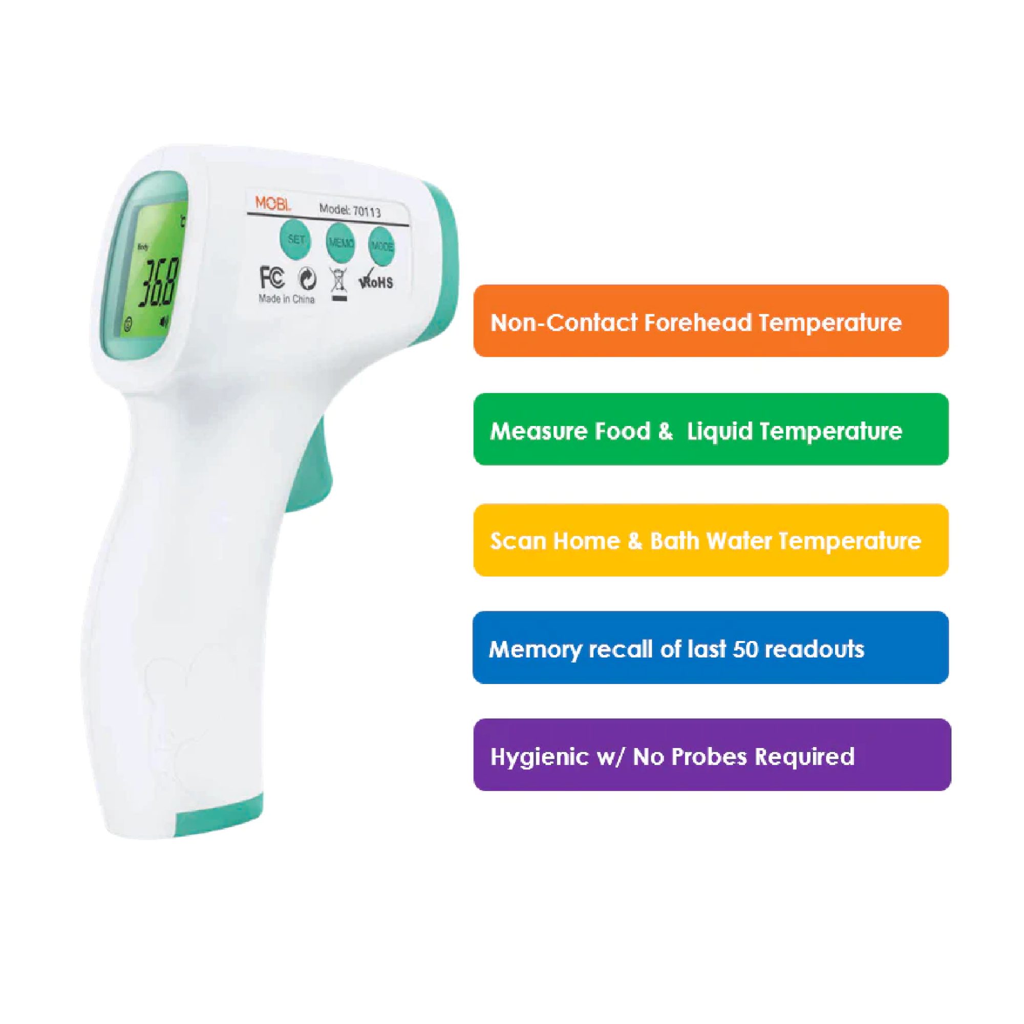 Mobi Non Contact Infrared Thermometer
