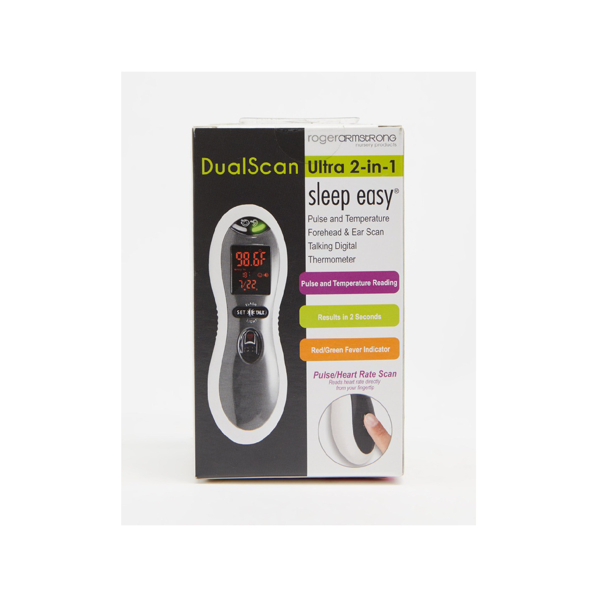 Mobi 2-in-1 Digital Baby Thermometer and Pulse Reader