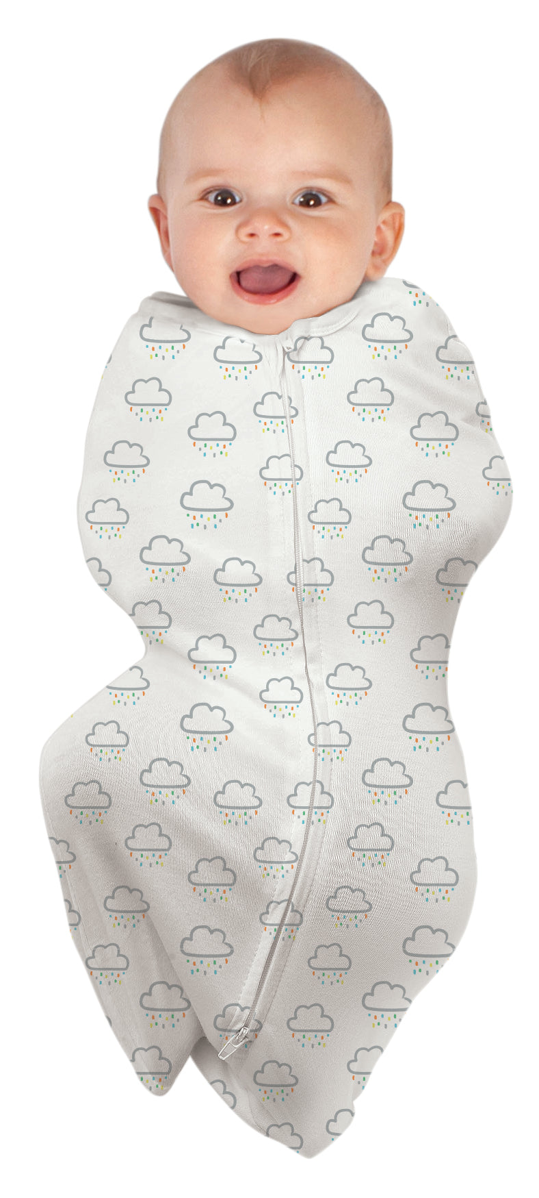 swaddlepouch cotton small (0-3 months) - clouds